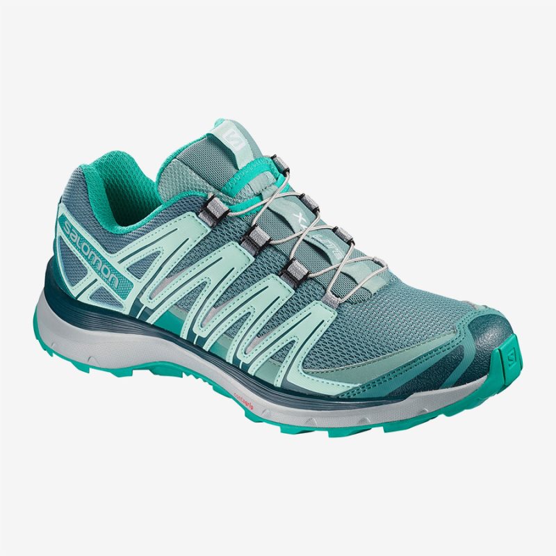 Salomon XA LITE W Womens Trail Running Shoes Green UK RTUW